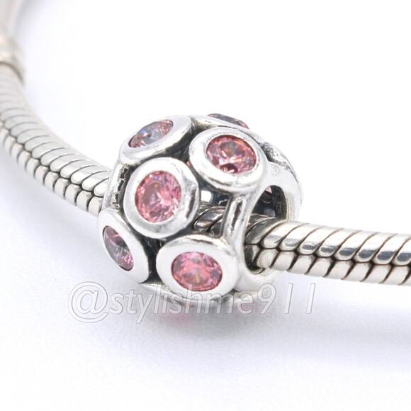 Pandora Jewelry - Authentic PANDORA Whimsical Lights Fancy Pink - 791153CZS